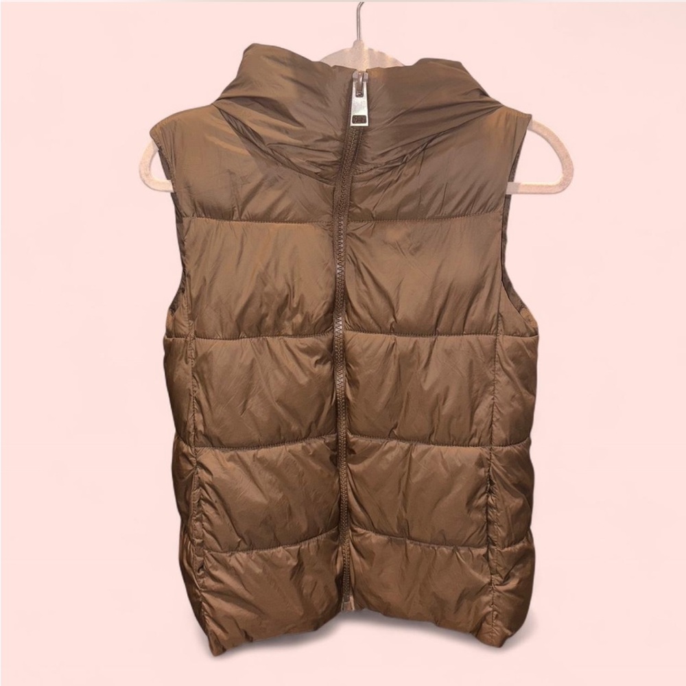 Brown Puffer Vest